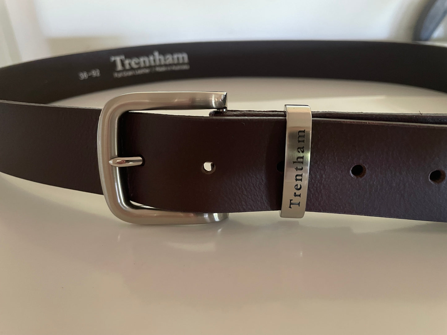 Australian Full Grain Leather Belt Brown